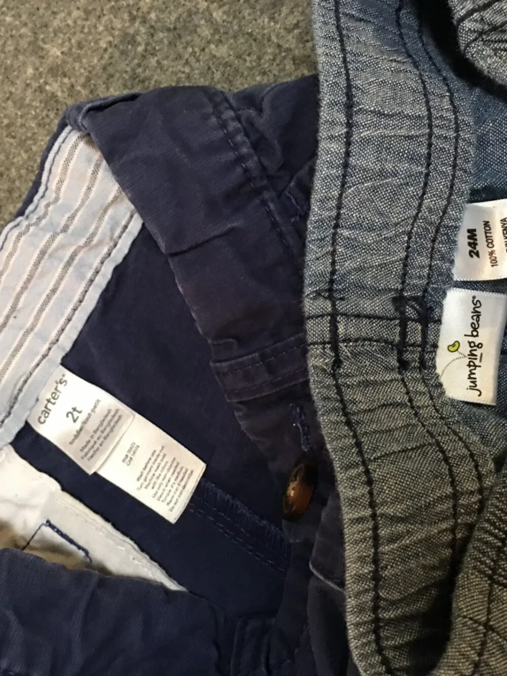 Baby Boy 2T 24 Months Clothing Lot 7x Pieces Bulk Summer Casual Preppy Striped‎